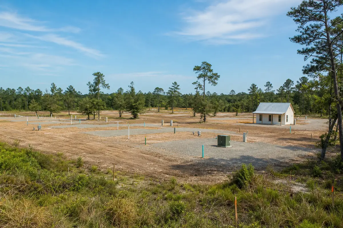 An illustration of the kind of development: Johnson RV Park